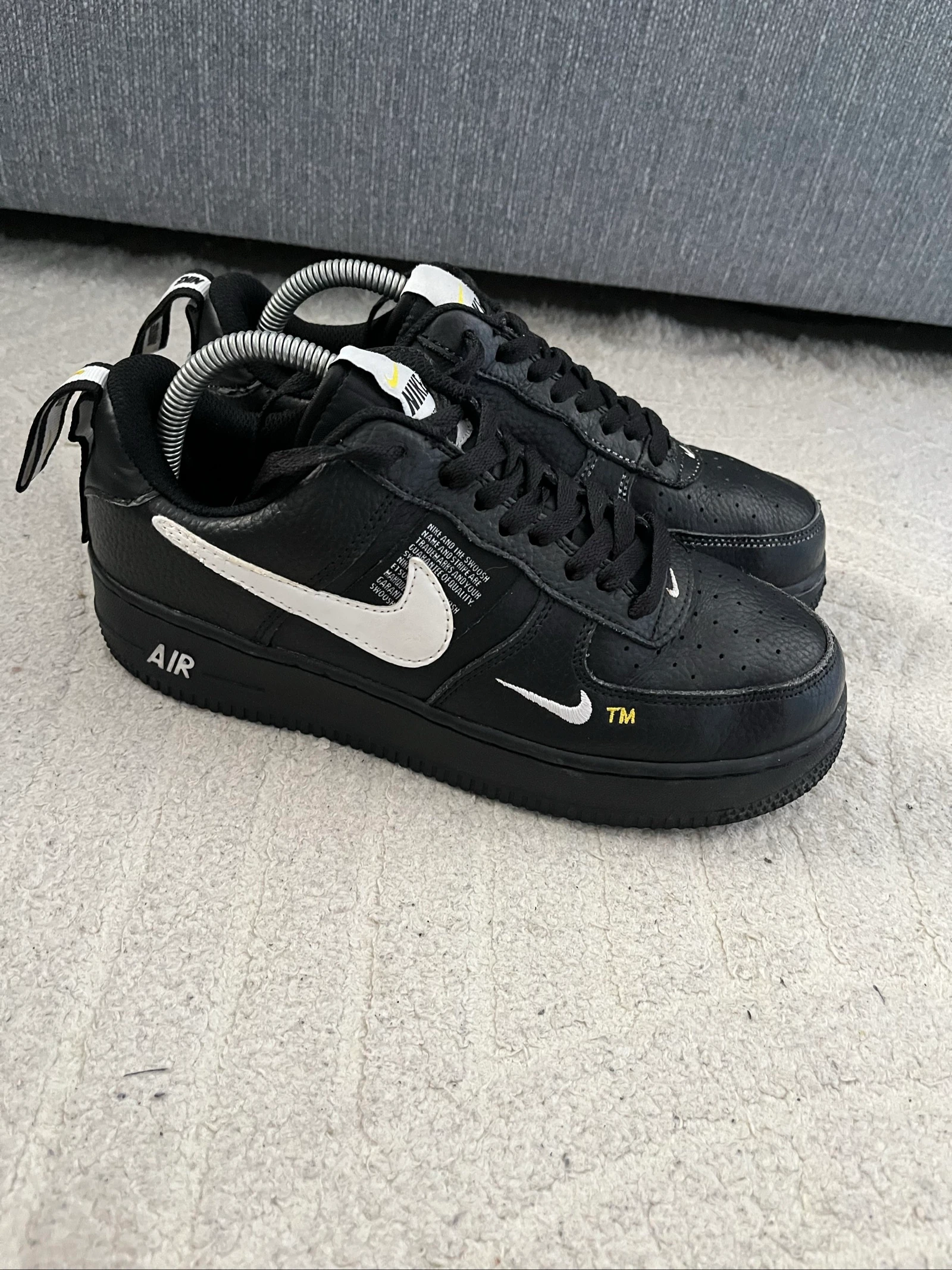 Nike Air Force One sneakers Black Size 40 – photo 2